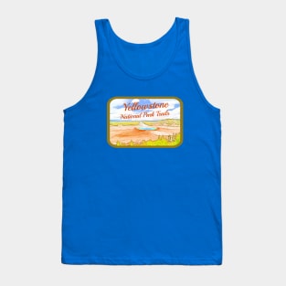 Yellowstone National Park Trails Tank Top